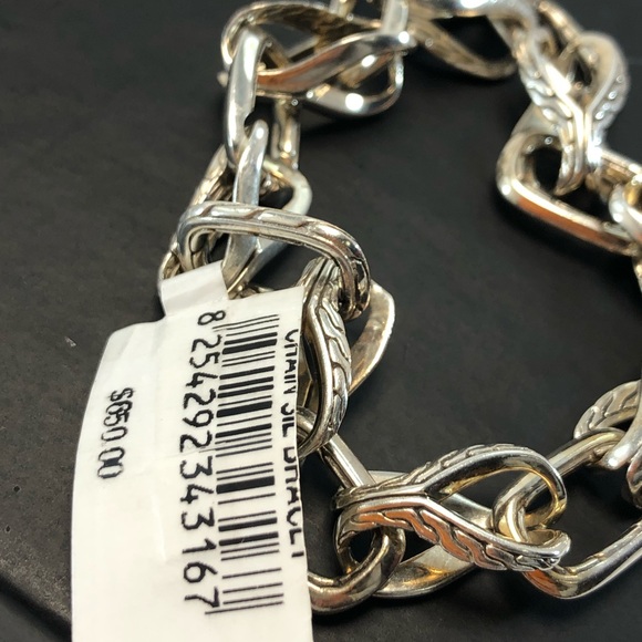 JOHN HARDY Classic Chain Link Sterling Silver Bracelet - Picture 5 of 7